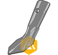 Soc à échange rapide 63 x 8 mm pour semoir BOURGAULT adaptable - Blacksteel©