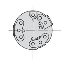 Contacteur de démarrage pour LANDINI 1446116M91 adaptable