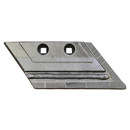 Soc de rasette Droit carbure et rechargement pour charrue GRÉGOIRE BESSON 19112 adaptable