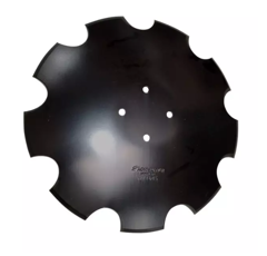 Disque crénelé ∅460x5 - 4 trous pour déchaumeur HORSCH adaptable