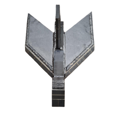 Pointe de décompacteur avec plaquettes carbure et rechargement GRÉGOIRE BESSON 6640337 adaptable