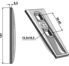 Schar-Keil - Nichols - Nachbau - Länge 147