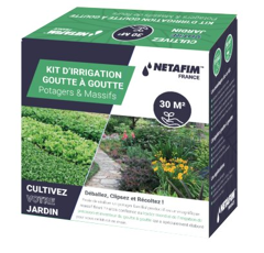 Kit de riego por goteo 30m2 - NETAFIM