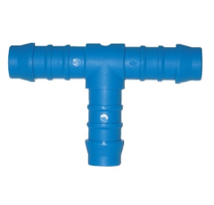 Raccord Té de jonction cannelé adaptable
