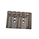 Contre-sep Droit carbure équerres et rechargement pour charrue OVERUM 94289 adaptable