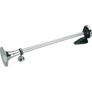 Claxon trompeta latón cromado sin electroválvula