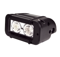 Phare de travail Rectangulaire 2 LED 10 - 30V 20W 1800 lumens