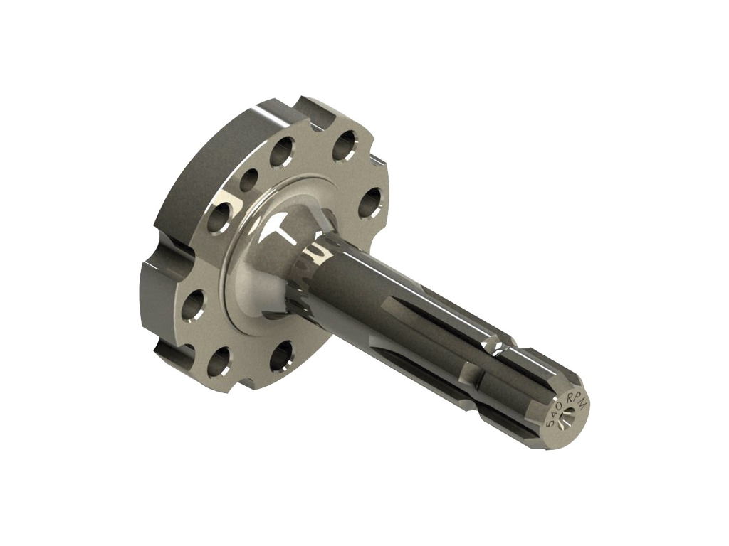 Transmisión Tractor Cardán Ama Para Tractor Categoría 6 - Eje Toma De  Fuerza 900 Mm, Tubo Triangular Con Púas, Fabricado En Italia Cardán Ama  Italiano