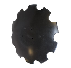 Eggenscheibe gezahnt Ø 610 x 6 mm NIAUX für Scheibenegge Nachbau