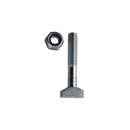 Bulón de cabeza rectangular M10 x 65 mm para rotavator RG00031301 FALC - RAU adaptable