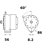 Alternateur MAHLE LETRIKA 14 V - 55 A / MG 209
