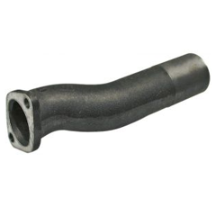 Tube d'échappement coudé pour tracteur CASE IH 3059921R1 adaptable