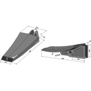 Tiefenlockererschar, Hartmetall beschichtet 500100EXT Kotte, Mandam, Saphir Nachbau