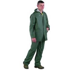 ENSEMBLE DE PLUIE PVC VERT