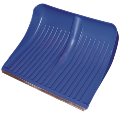 Pelle a neige 500x415mm bleue+profile aluminium s/m