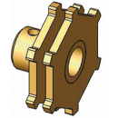 Noix à 6 empreintes 30 mm pour KUHN adaptable