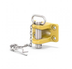 Flanschzugmaul manuell,Flanschmaß 120x55 mm, Ø 32 mm 