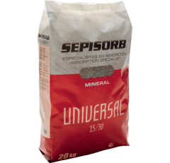 Absorbant sépiolite 15/30 - sac de 20 kg