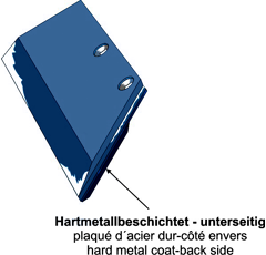 Scharblatt - rechts 3352230M Lemken by Muzzi Industrie