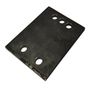 Halteplatte 130x10x100