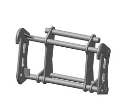 Interface pour télescopique CLAAS SCORPION /CATERPILLAR adaptable
