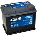 Batterie 12 V 62 AH EB620 Exide