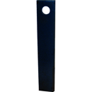 Lame réversible plate 450 mm pour girobroyeur QUIVOGNE adaptable