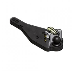 Tragplatte Kugel 80,Claas Massey Ferguson, Claas Grau 