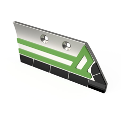 Soc de rasette Droit carbure et rechargement pour charrue BONNEL 3000005 adaptable