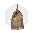 Vanne à piston avec 2 brides 6'' adaptable