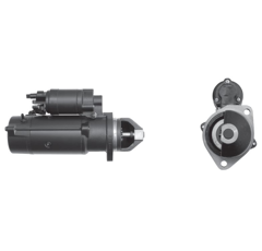Anlasser IS 1236 / 24V 4KW Z9 Mahle-Iskra-Letrika 9 Zähne