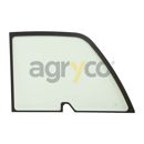 Vitre de porte supérieure - gauche - plate - teintée pour téléscopique MANITOU 706015 adaptable