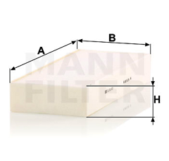 MANN  Luftfilterelement CU32003