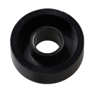 Abstandscheibe für Kennzeichenschraube PVC schwarz  6x18 - 100 Stk.