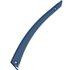 Streichblech-Streifen B - links 3444035M Lemken by Muzzi Industrie