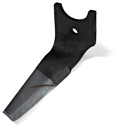 Dent droite 315 mm pour herse rotative KUHN K2502250 adaptable - BlackSteel©