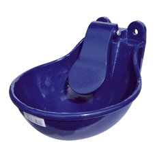 Abreuvoir avec poussoir en fonte