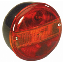 Cabochonr groupe feux - base inclinée pour tracteur adaptable