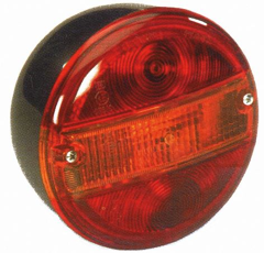 Cabochonr groupe feux - base inclinée pour tracteur adaptable