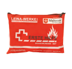 Trousse de secours pour brûlures 185 x 130 mm