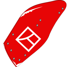 Versoir 14'' - 20'' gauche pour charrue KVERNELAND KK07329194 adaptable - Blacksteel©