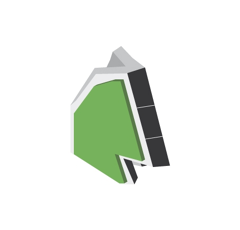 Nez de protection avec plaquettes carbure triangulaires et rechargement ACTISOL 19100006 adaptable