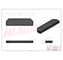 Filtre habitacle adaptable HIFI FILTER SC40125CAG