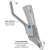 Soc à échange rapide carbure 9 x 14 mm pour semoir pour BOURGAULT adaptable