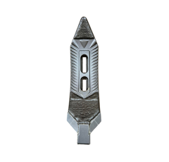 Soc de cultivateur en V , diamètre 14 mm carbure et rechargement KUHN 622227 adaptable