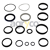 Kit garniture pour téléscopique MERLO 97881 adaptable