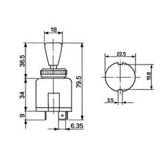 Interrupteur de clignotant pour tracteur DEUTZ-FAHR 276590520 adaptable