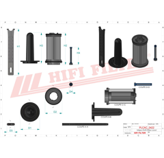 Filtre à urée adaptable HIFI FILTER KD70559