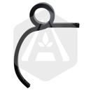 Dent double spire droite 30 x 30 x 500 mm adaptable