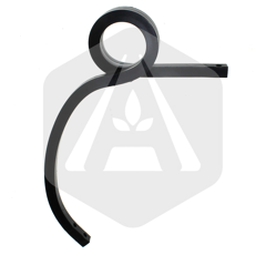 Dent double spire droite 30 x 30 x 500 mm adaptable